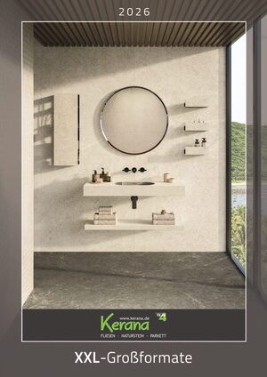 Cover XXL-Fliesen Katalog Kerana 2026 klein