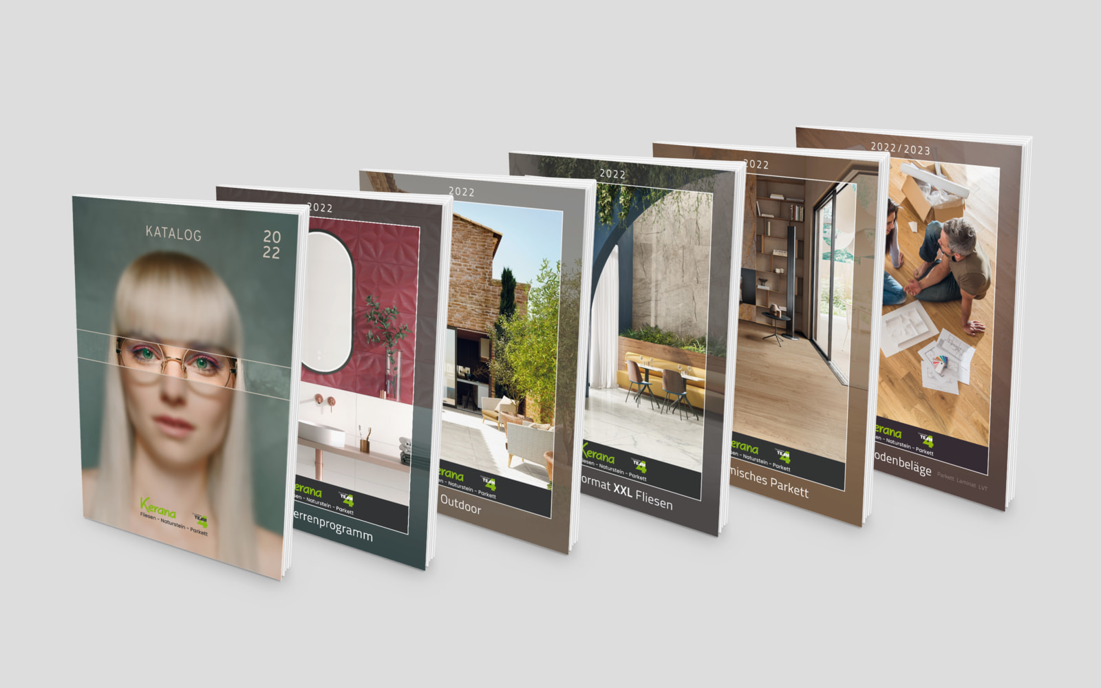 Kerana Fliesenkataloge Natursteinkatalog Parkettkatalog